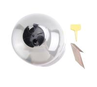 Sujurio Campana per piante da giardino, copertura trasparente a cupola in plastica traspirante, copertura protettiva per piantare, 6 pezzi in plastica, per il riscaldamento