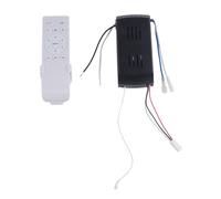 Sujurio Sostituzione del Kit Universale per Ventilatore da Soffitto, 6 Velocità e Temporizzazione, Sostituzione del per La Luce del Ventilatore da Soffitto CC