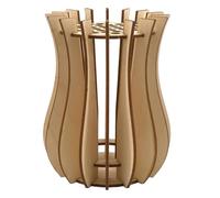 Sujurio Vaso, Vaso Puzzle in Legno, Espositore per Set di Blocchi di Costruzione per Bouquet Finto, Regalo per Gli Amanti dei Fiori