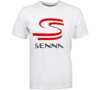 sukanosi Ayrton Senna SS T Shirt White Colour19 Mens