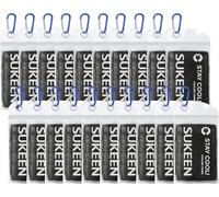 Sukeen - Asciugamano refrigerante 20 pezzi (101,6 x 30,5 cm), asciugamani rinfrescanti in microfibra, traspiranti e freschi, per collo, viso, yoga, sport, corsa, palestra, allenamento, campeggio