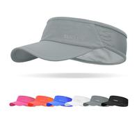 Sukeen Cappello Visiera Parasole da Asciugatura Rapida, Visiera Solare Protettiva UPF 50+ UV per Donna Uomo,Cappello da Corsa Visiera Elastica Fresca con Fascia Traspirante Traspirante,Visiera Tennis