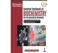 Sukhes Mukherjee DM Concise Textbook of Biochemistry for Paramedica (Tascabile)