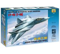 ZVEZDA 1/72 RUSSIAN FIFTH-GENERATION FIGHTER SU-50 (T-50)