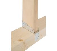 Suki, 3203595 capriate Hotshoe Flügel'U"dentro, 46 x 121 mm, spessore 1,5 mm in acciaio zincato