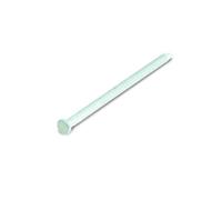Suki 6151264 - Punta ad anello in acciaio laccato bianco, 1,75 x 40, 100 pezzi