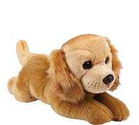Suki Gifts 12146 Golden Retriever - Cane di peluche sdraiato, multicolore