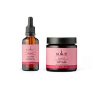 Sukin - Certified Organic Rosehip Oil - 50ml (1ea) X Rosehip Hydrating Day Cream - 120ml (1ea)