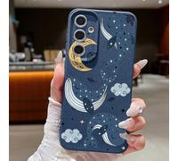 sukoly Compatibile con Samsung Galaxy A56 5G, custodia protettiva antiurto in silicone morbido e sottile, motivo balene marine, blu