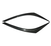 SUKORI 2 Pezzi Fari Sopracciglio Palpebre per Toyota C-HR CHR 2016 2017 2018,Auto Faro Anteriore Sopracciglio Palpebra Luce Sopracciglia Sticker