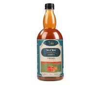 sukra Premium Sciroppo 1L per caffè e cocktail, gusto caramello senza zucchero, adatto ai vegani, senza glutine e senza grassi.
