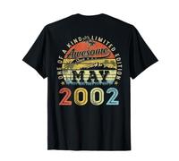 (sul Retro) 24 Edizione Limitata 2002 Maggio 24th Birthday Maglietta