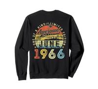 (sul Retro) 60 Edizione Limitata 1966 Giugno 60° Compleanno Felpa