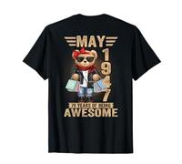 (sul Retro) 79° Compleanno Uomo Donna 1947 Orsacchiotto Maglietta