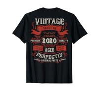 (sul Retro) Decorazioni Vintage per 6° Compleanno 2020 6 Compleanno Maglietta