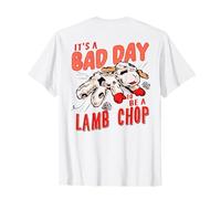 (Sul retro) Lampada It's Bad Day To Be A Lamb Chop Detto Divertente Maglietta