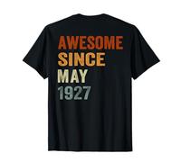 (sul Retro) Retro Since May 1927 99 Anni 99th Birthday Maglietta