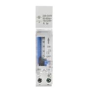 SUL180A Timer Interruttore orario meccanico analogico 220 V Guida Din Batteria 24 ore Timer settimanale