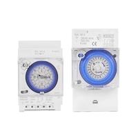 SUL181H SUL181D Timer 24 ore Relè interruttore orario Timer programmabile elettrico 24 ore Interruttore timer guida DIN AC220V(SUL 181 d)