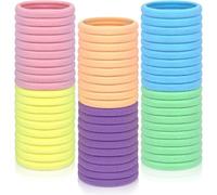 Sularpek 60 Pezzi Elastici Capelli Donna, 6 Colori 4 cm Codini per Capelli Bambina, Elastici Bambina, Lacci Capelli, Elastici per Capelli Bambina, Elastico per Capelli per Donna o Ragazza