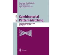 Suleyman C. Sahinalp S. Muthukrishnan Ugur D Combinatorial Pattern M (Tascabile)