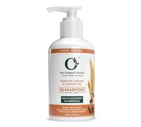 Sulfate Free Keratin, Castor Oil & Moroccan Argan Oil Shampoo | Moisturizing, Color Safe Shampoo for Dry, Oily, & Thinning Hair | Paraben-Free, No Sodium Lauryl Sulfate, Dry Scalp Repair