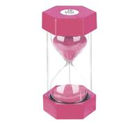 SuLiao Clessidra 30 minuti rosa, set timer per orologio da uovo, vetro colorato, timer per bambini, scuola, bambini, lavarsi i denti, Kita, ufficio, casa, decorazione, giochi, aula, cucina