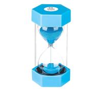 SuLiao Clessidra 60 minuti blu, set timer per orologio da uova, vetro colorato, timer per bambini, scuola, bambini, lavarsi i denti, Kita, ufficio, casa, decorazione, giochi, aula, cucina