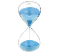 SuLiao Clessidra, Clessidra 60 Minuti Vetro Blu Clessidra Tempo Clessidra Grande 60 Minuti Adatto per Casa Desk Ufficio Decorazione