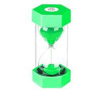 SuLiao Clessidra da 20 minuti, colore verde, clessidra colorata, clessidra per bambini, scuola, lavarsi i denti, ufficio, casa, decorazione, giochi, aule