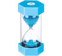 SuLiao Clessidra da 5 minuti blu, set timer per uova, clessidra colorata, clessidra per bambini, scuola, lavarsi i denti, asilo, ufficio, casa, decorazione, giochi, aula