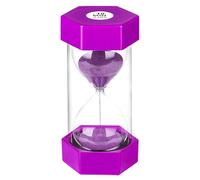 SuLiao Clessidra per 10 minuti, viola, timer per uova, vetro colorato, timer per bambini, scuola, bambini, lavarsi i denti, Kita, ufficio, casa, decorazione, giochi, aula, cucina