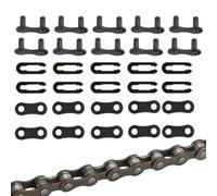 SULIUDAJI 10 Set Catena per Bicicletta a Velocità Singola, Catena per Bici d，Adatto per biciclette da 26 pollici