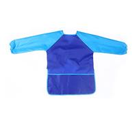 SULIUDAJI Grembiule da Pittura Impermeabile per Bambini 5-8 Anni - Maniche Lunghe con 3 Tasche, Scuola e Gioco (Taglia M)