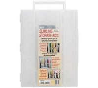 Sulky - Valigetta Slimline Storage Box, ideale per conservare le spolette in base al colore o alla tipologia, dimensioni da chiusa 33 x 33 x 5,1 cm