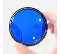 Sulla fotocamera a spettro completo da 77 mm con anello ottieni l'effetto aerocromo Vision Red Orange Foliage IR Chrome Filter for la fotografia (Size : 105mm)