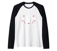 Sulla lista dei comportamenti scorretti e non mi pento di niente di Natale Maglia con Maniche Raglan