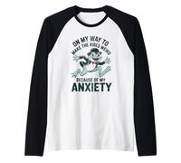 sulla mia Strada per Rendere Le Vibrazioni strane a Causa della mia ansia Maglia con Maniche Raglan