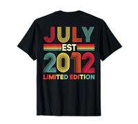 sulla Schiena - luglio 2012 Edizione Limitata 14-Year-Old 14th Birthday Maglietta
