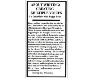 Sulla scrittura: Creazione di voci multiple - Intervista a Peggy Penn [VHS]