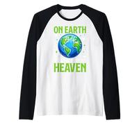sulla Terra Come è in Cielo Maglia con Maniche Raglan