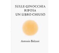 Sulle ginocchia riposa un libro chiuso