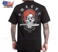 Sullen Art Collective Rapina Standard Fit SCM6891 Nuovo Manica Corta Uomo Maglia