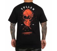 Sullen Art Collective Red Ghosts Teschio Pennellate Tatuaggio Tee SCM3829