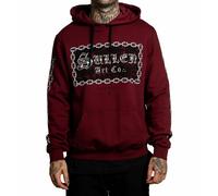 Sullen Arte Collective Chain Gang Ragno Ragnatele Tatuaggi Pullover Con SCM3279
