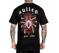 Sullen Arte Collective Veleno Ragno IN Tela Serpente Città Tatuaggio Tee SCM3846