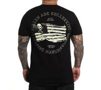 Sullen Banner Bandiera USA American Pride Tatuaggio Inked Arte Sdrucito Camicia