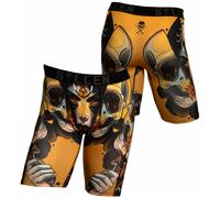 Sullen Jean Paul Marat Revealer Teschio Tatuaggi Boxer Slip Intimo SCA3351