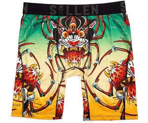 Sullen Perno Panther Ragno Ragnatele Tatuaggi Arte Boxer Slip Intimo SCM3375