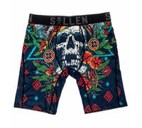 Sullen Spirit Wind Nativi Americani Tatuaggio Teschio Art Inked Boxer Slip